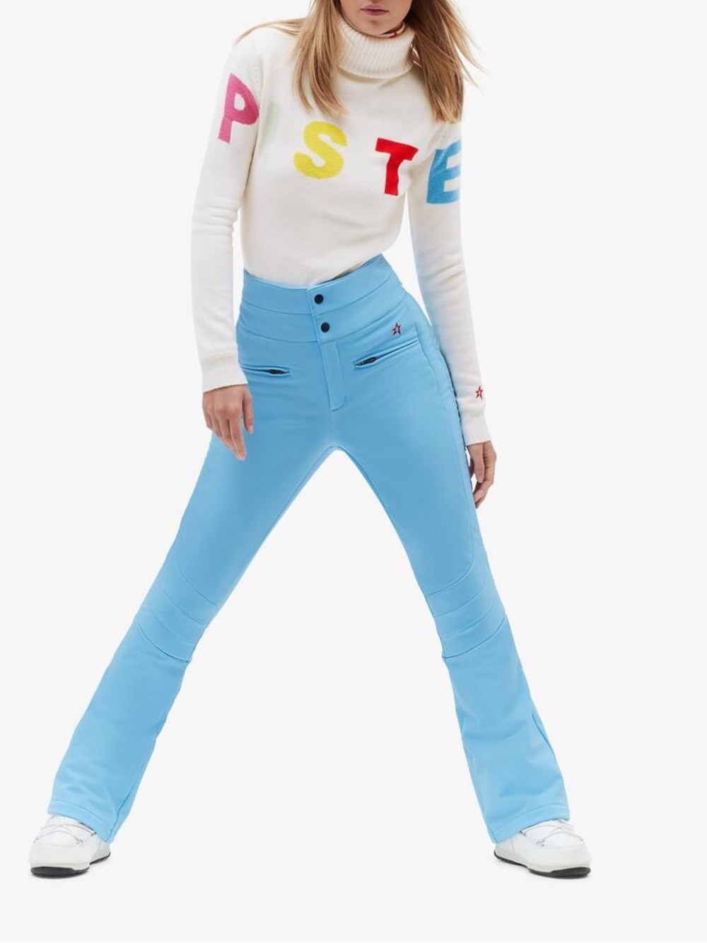 NEW Perfect Moment Merino Wool Turtleneck PISTE Sweater